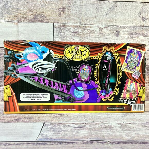 Amazing Zhus High Dive Set Magic Show Over 28” Tall Works with ALL Zhu Zhu Pets - Picture 9 of 9